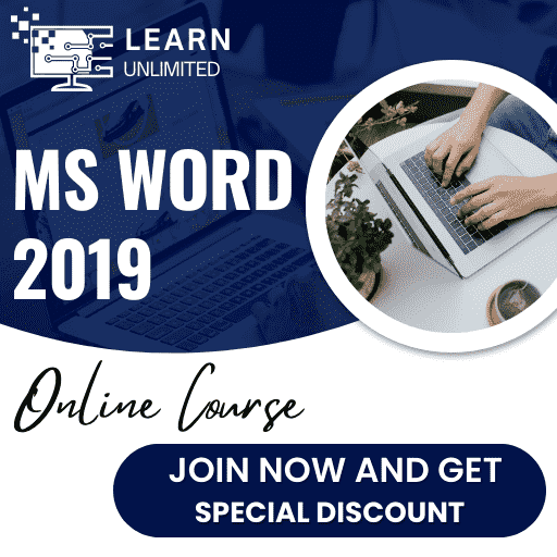 MS word 2019