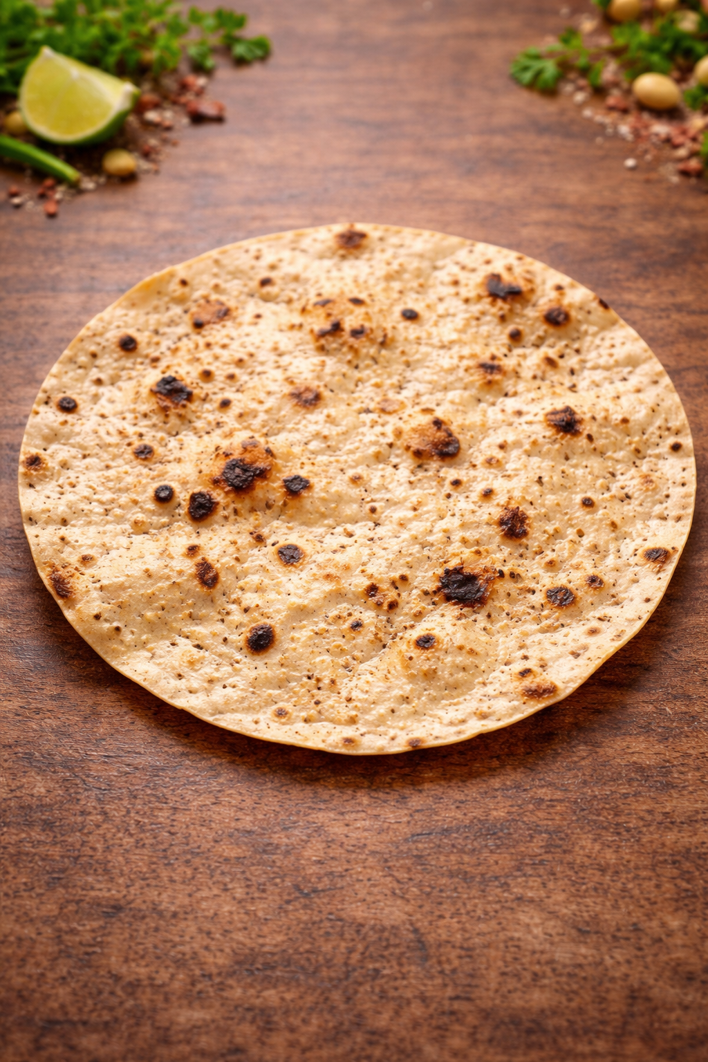 Roasted papad