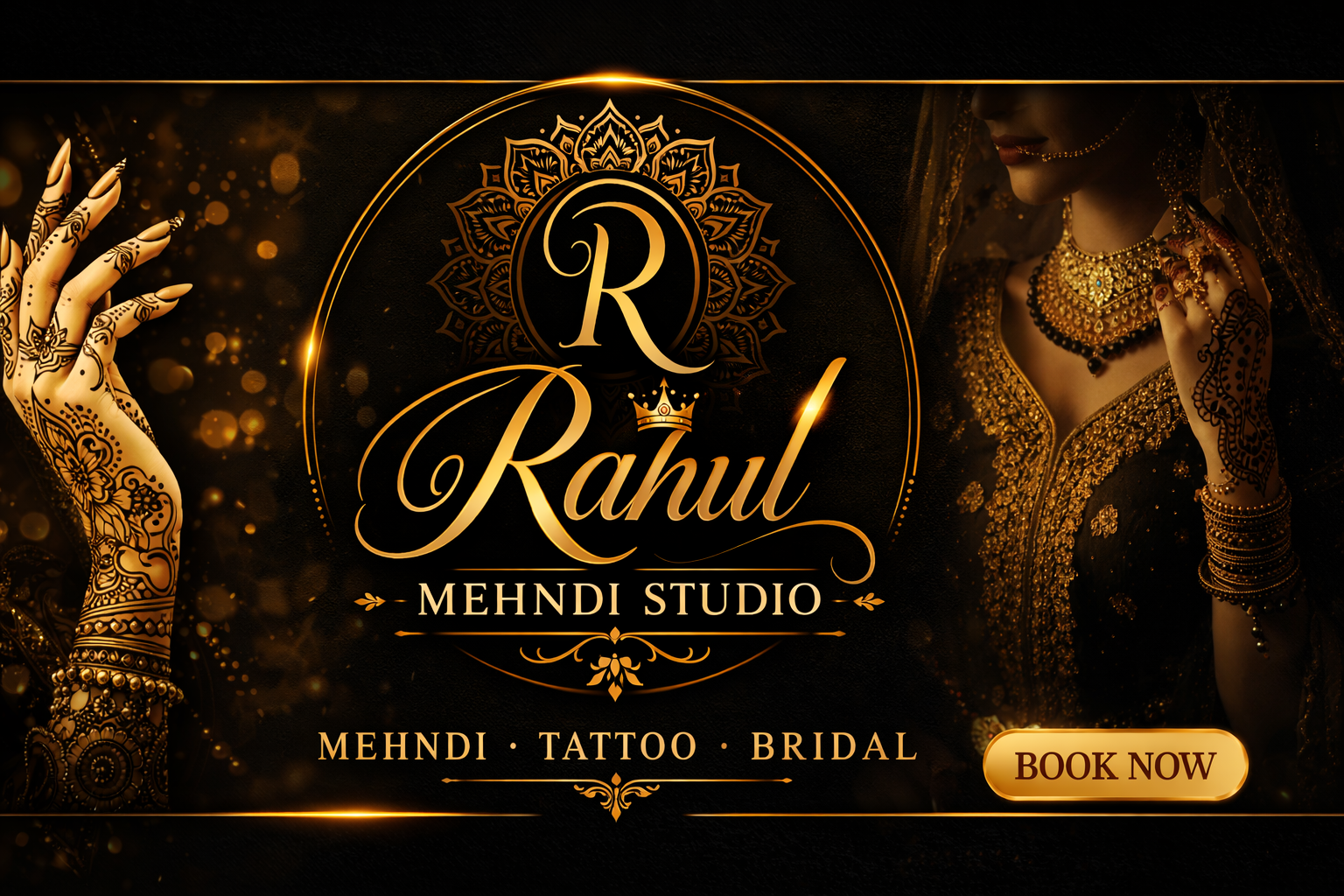 Rahul mehandi and tatoo art