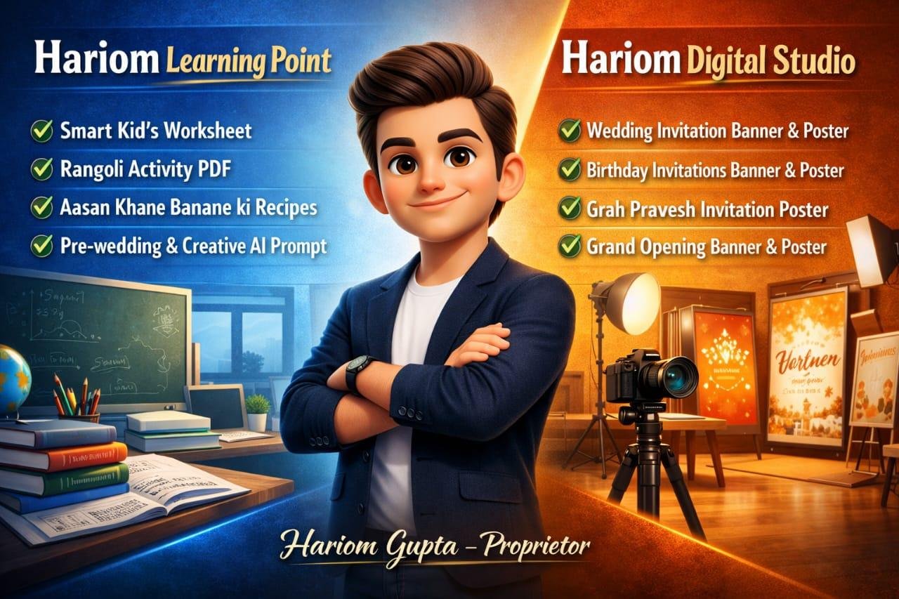 Hariom Learning Point & Hariom Digital Studio