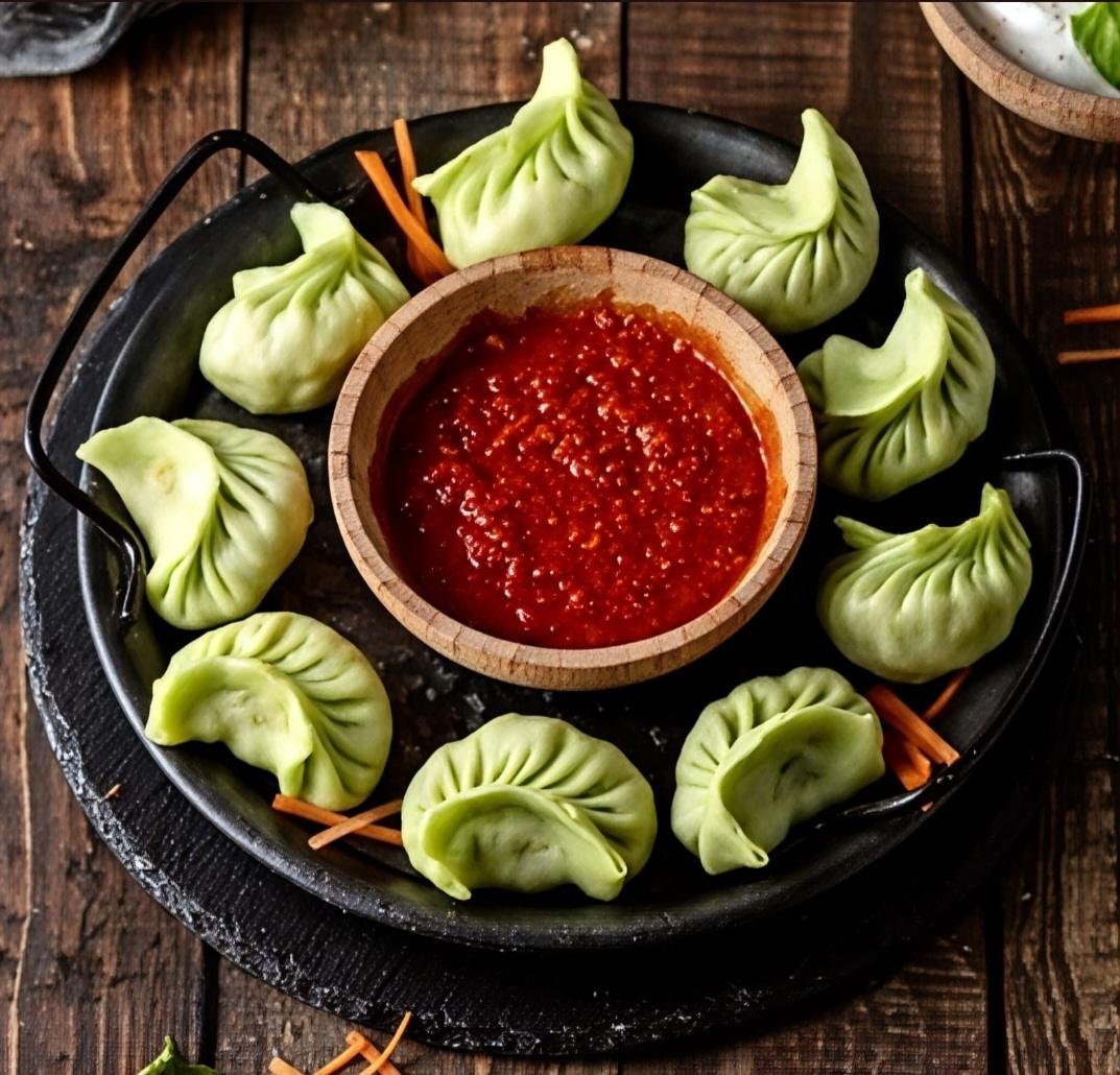 Palak momo