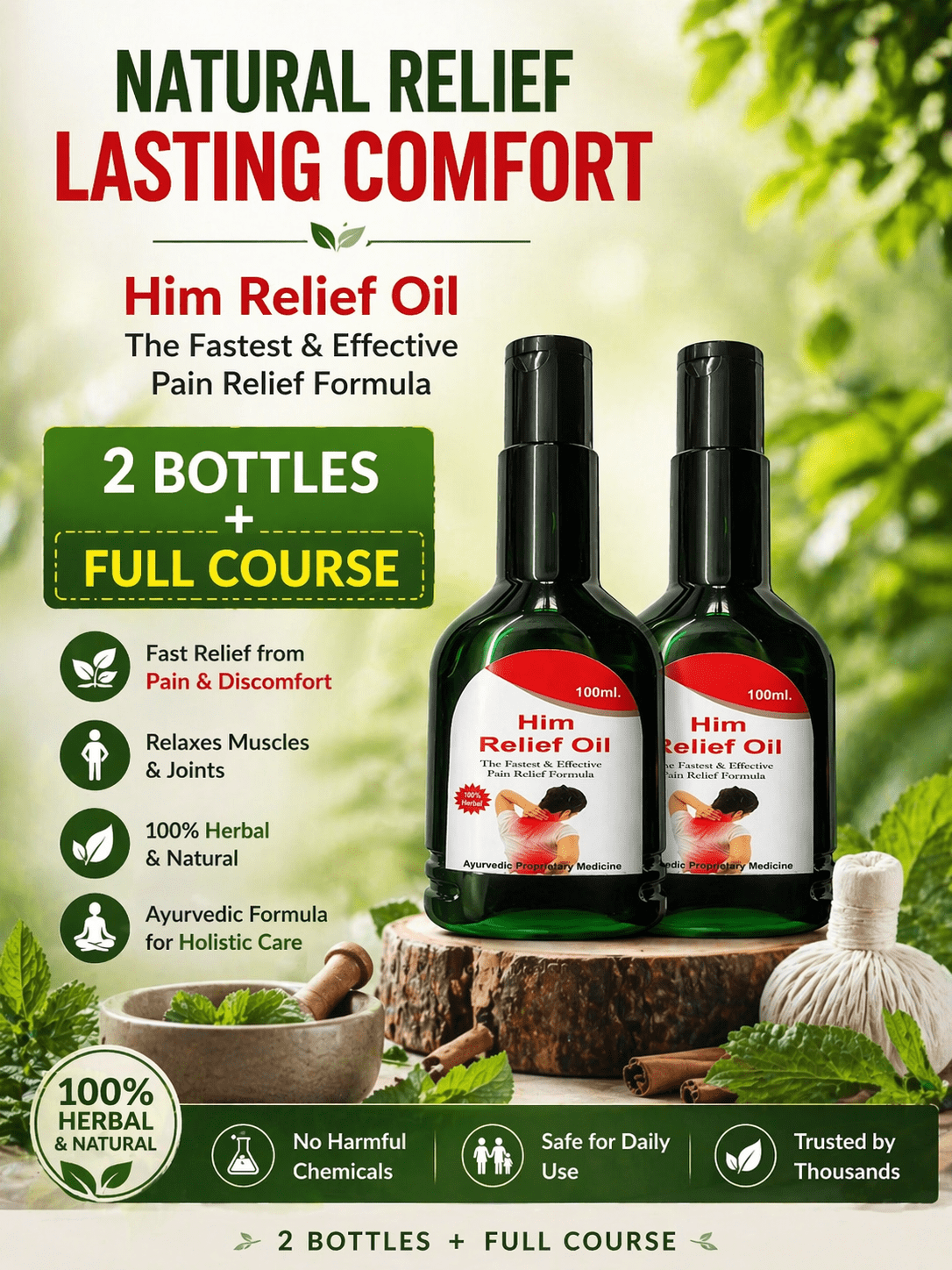 Relief oil full course