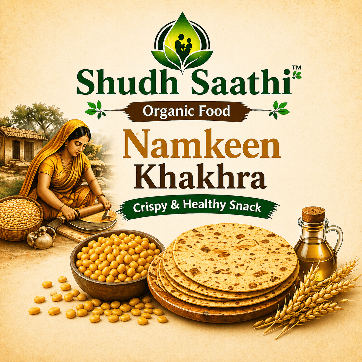Namkeen khakhra 200gm