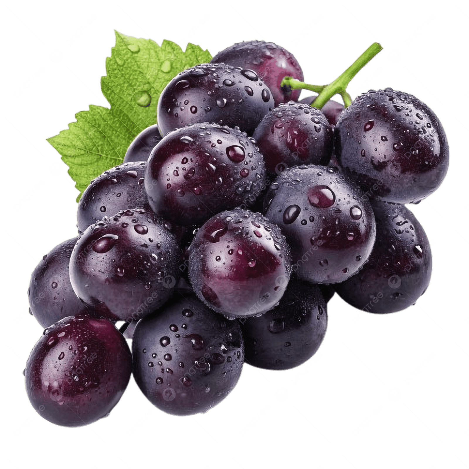 Black grapes