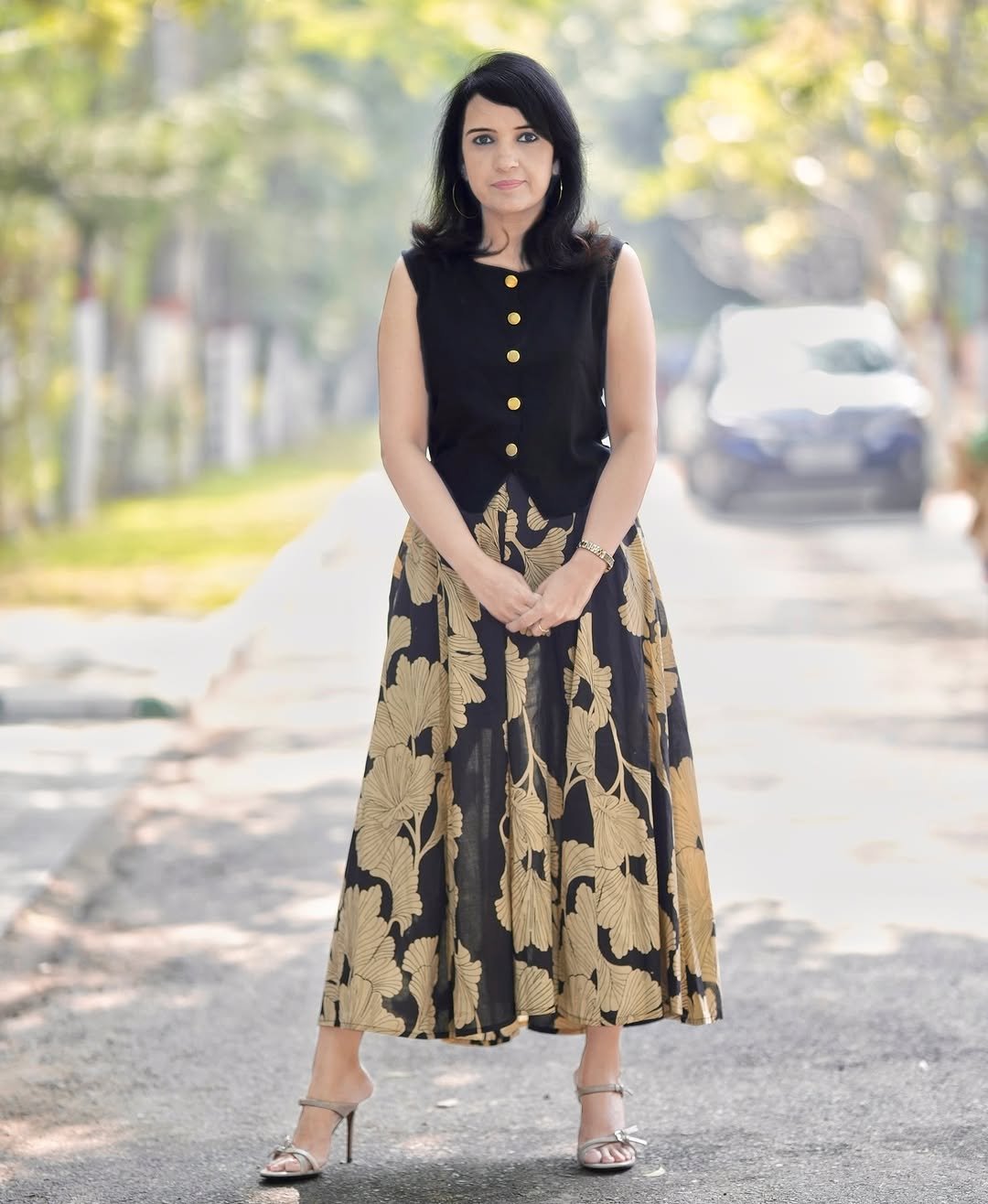 Top and skirt fabric cotton top 26 skirt 40