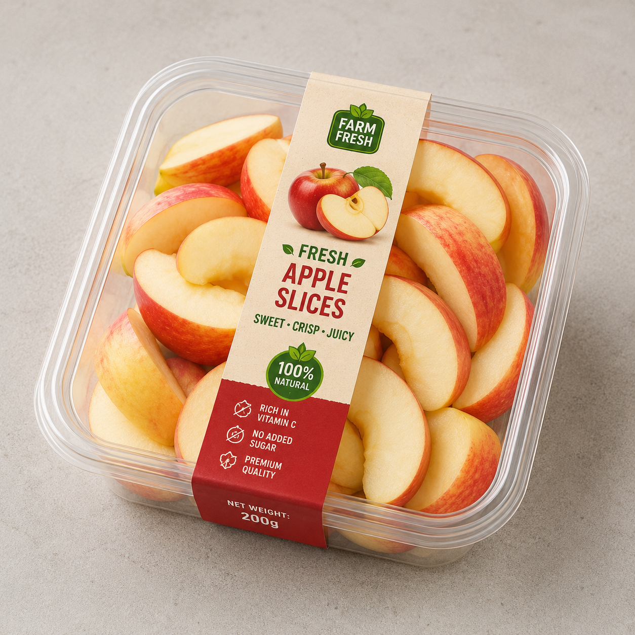 Apple slices