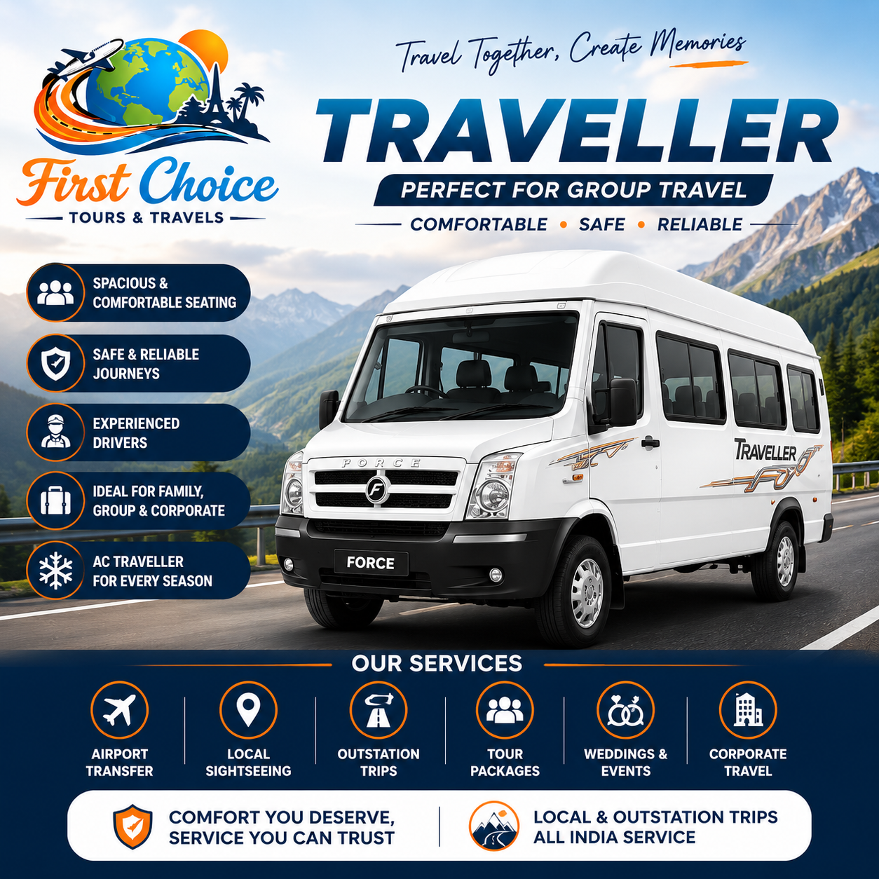 Traveler 20 seater